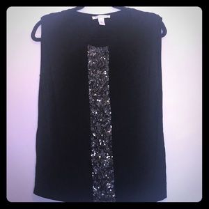 PL Black sequin shirt